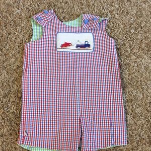 Reversible Smocked Jon Jon